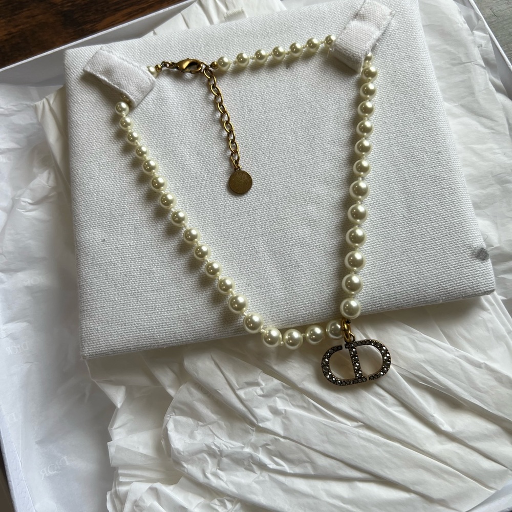 Dior Pearl Necklace
